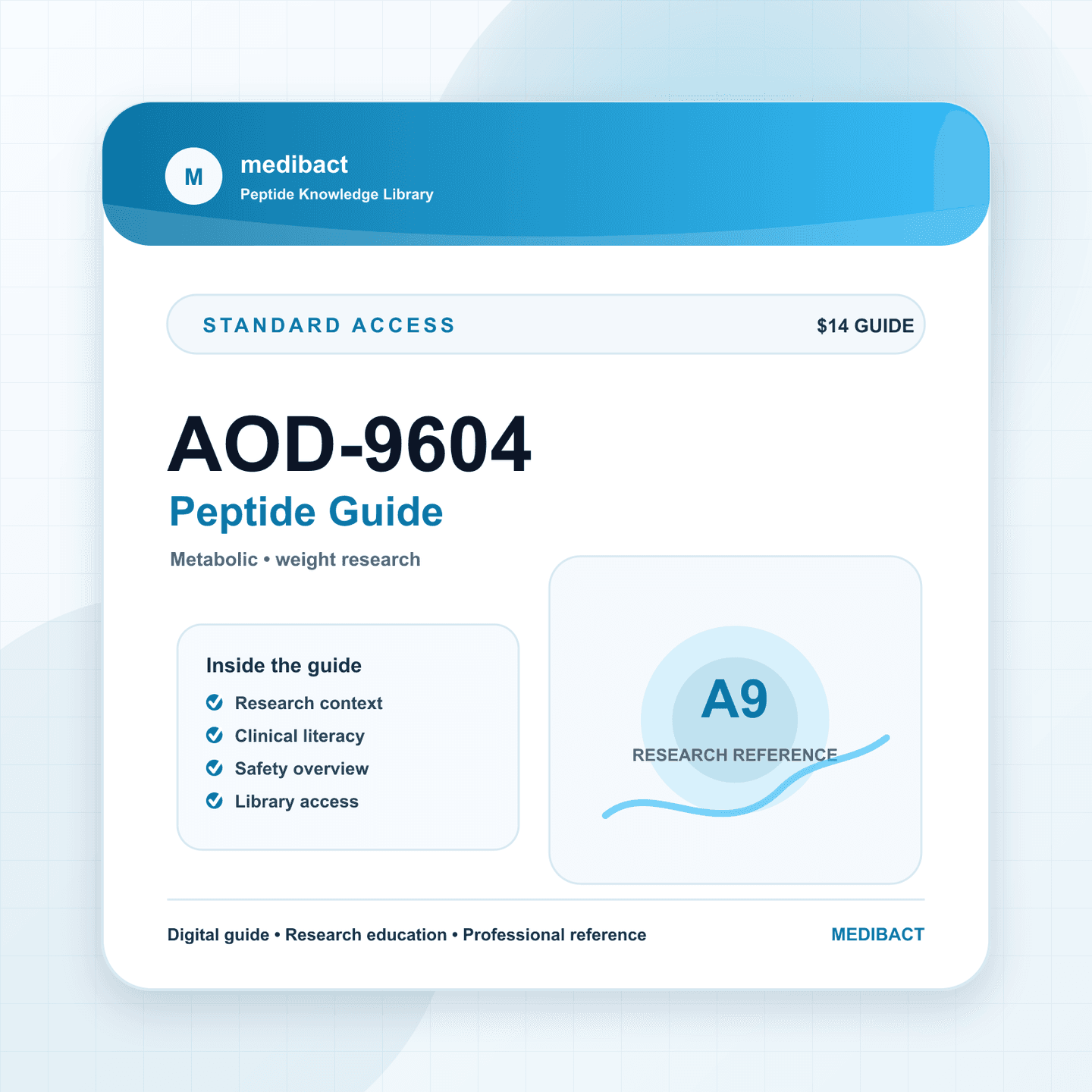 AOD-9604 Peptide Guide — Standard Access