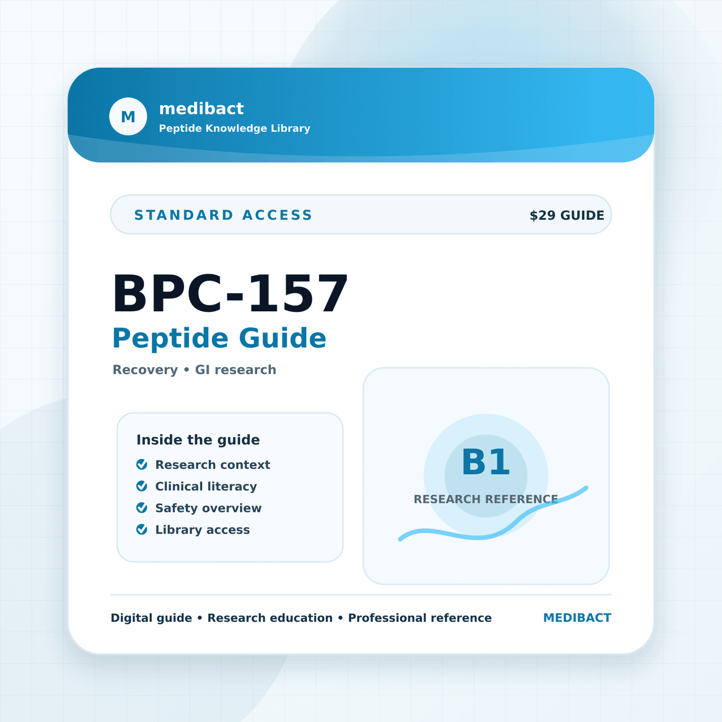 BPC-157 Peptide Guide