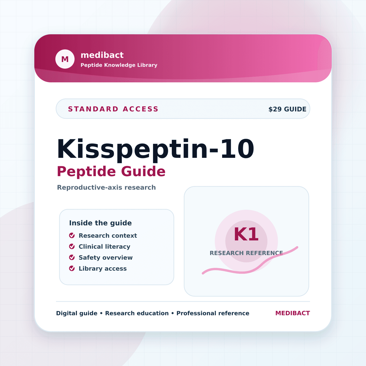 Kisspeptin-10 Peptide Guide