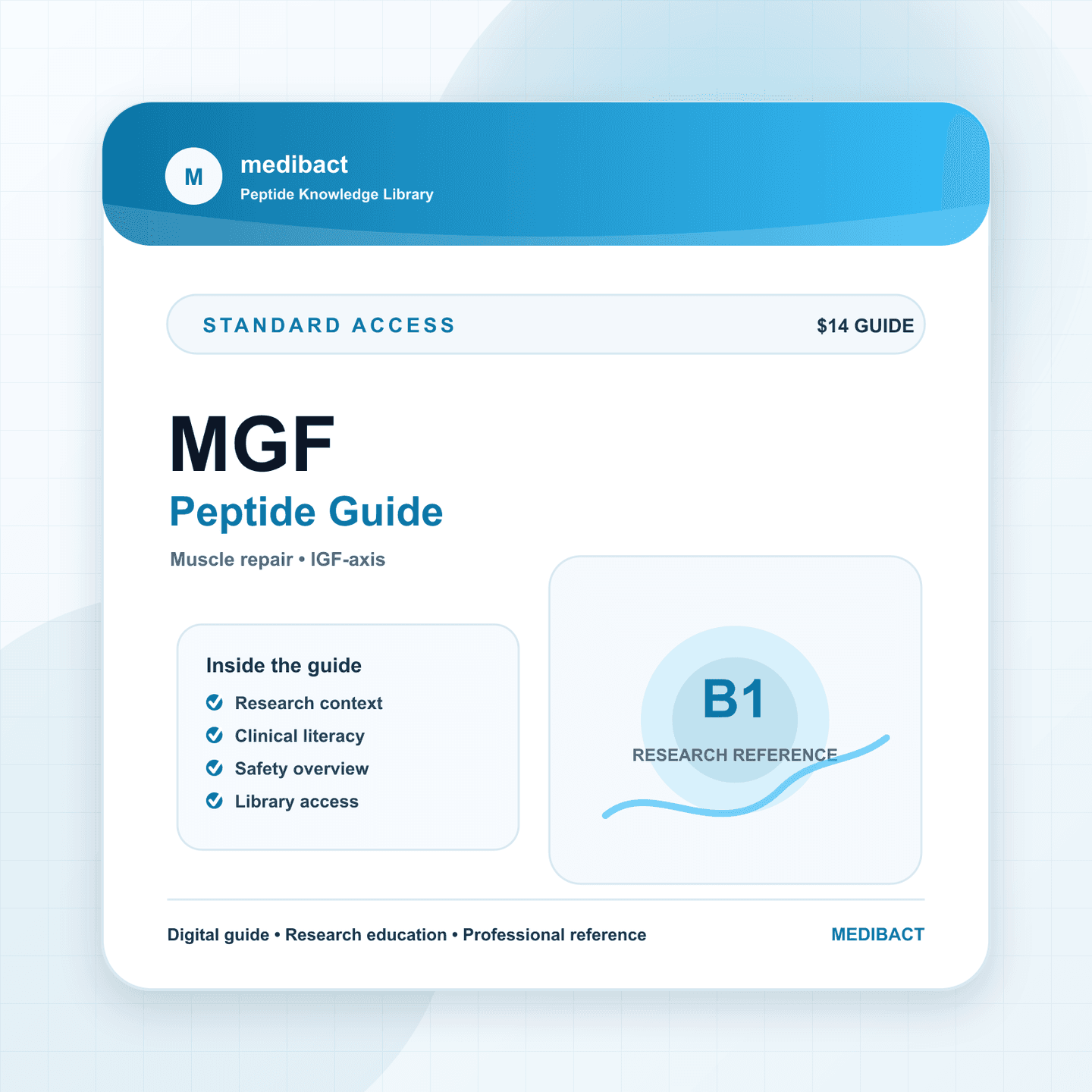 MGF Peptide Guide