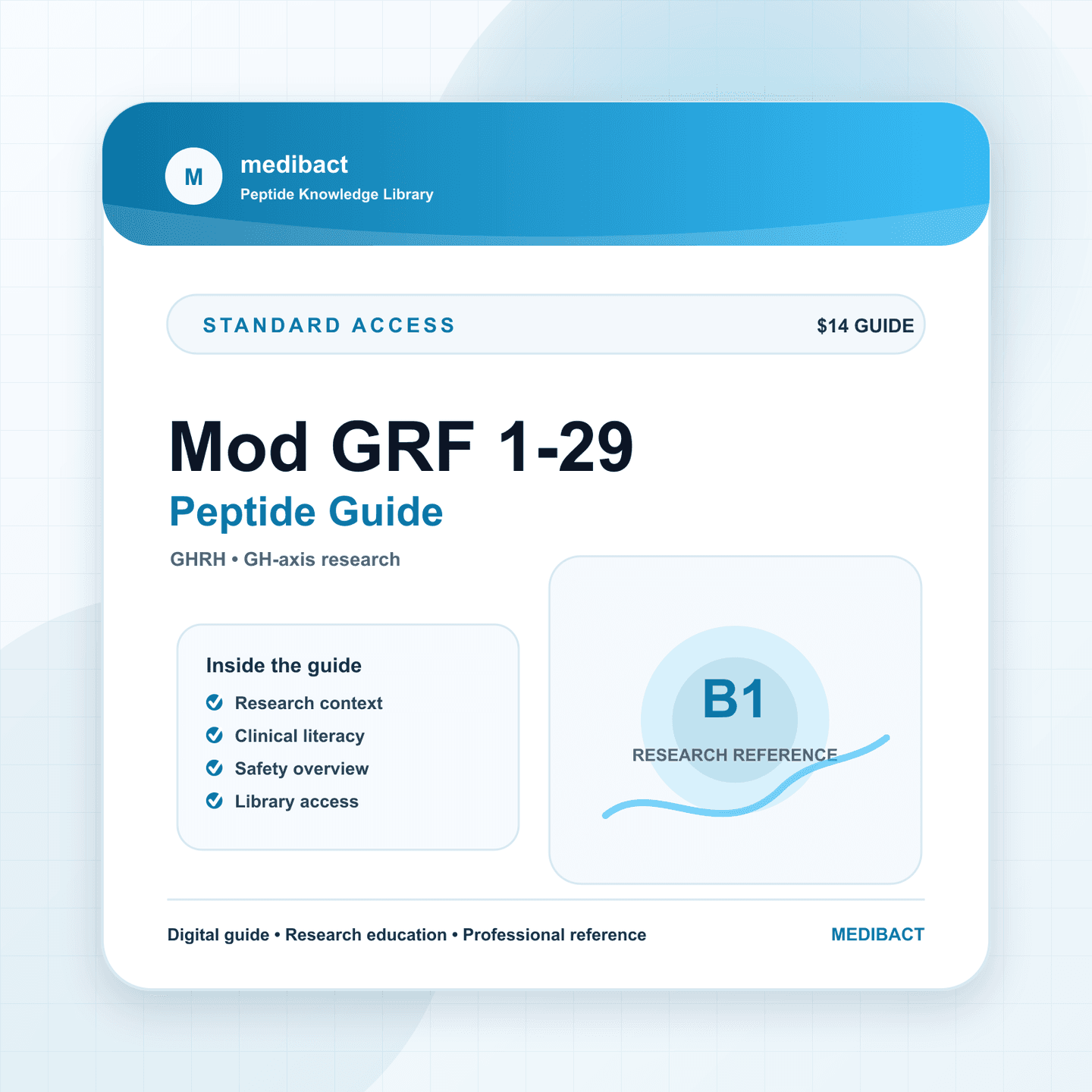 Mod GRF 1-29 Peptide Guide