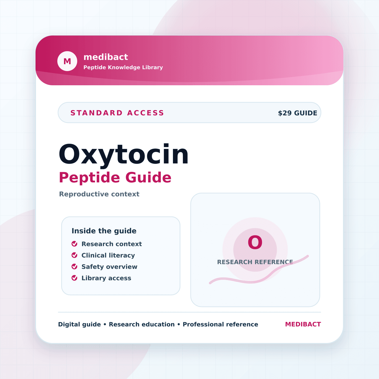 Oxytocin Peptide Guide
