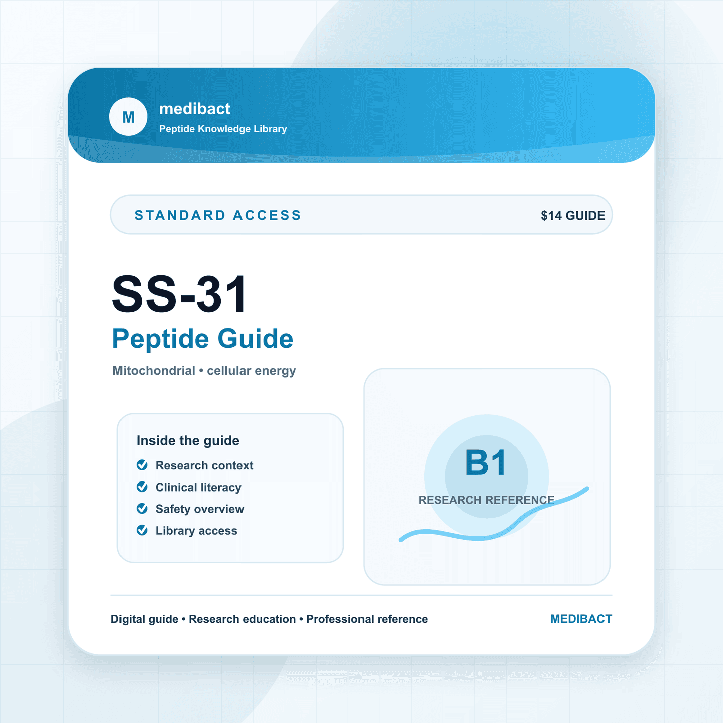 SS-31 Peptide Guide