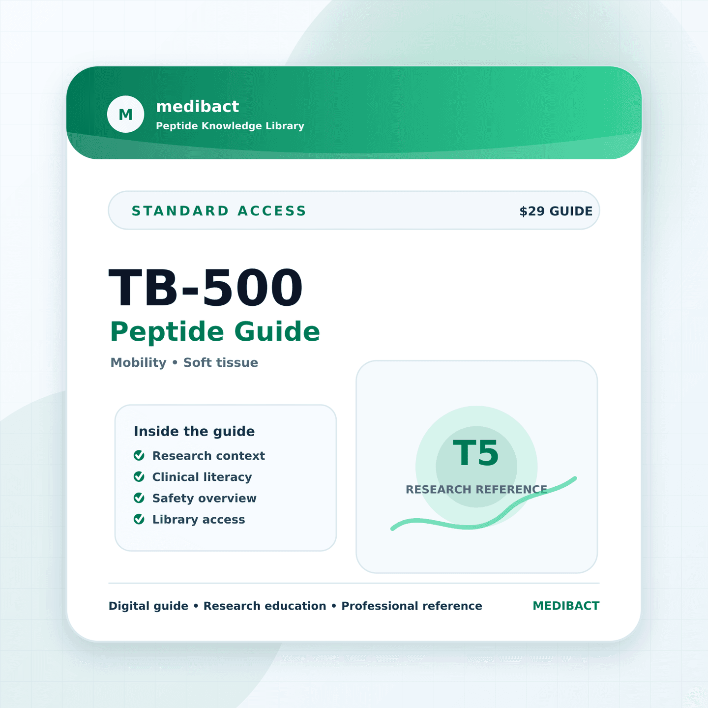 TB-500 Peptide Guide