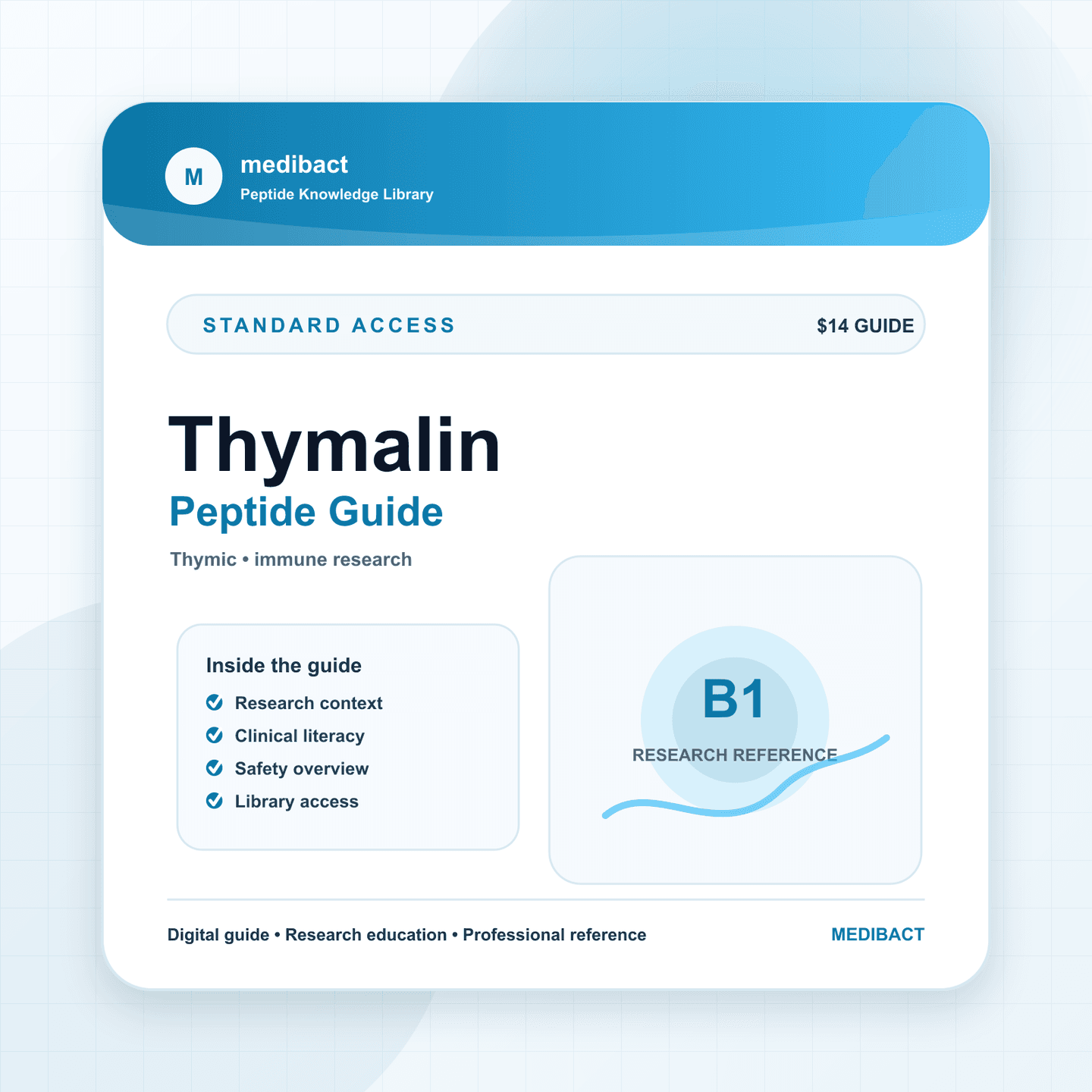 Thymalin Peptide Guide