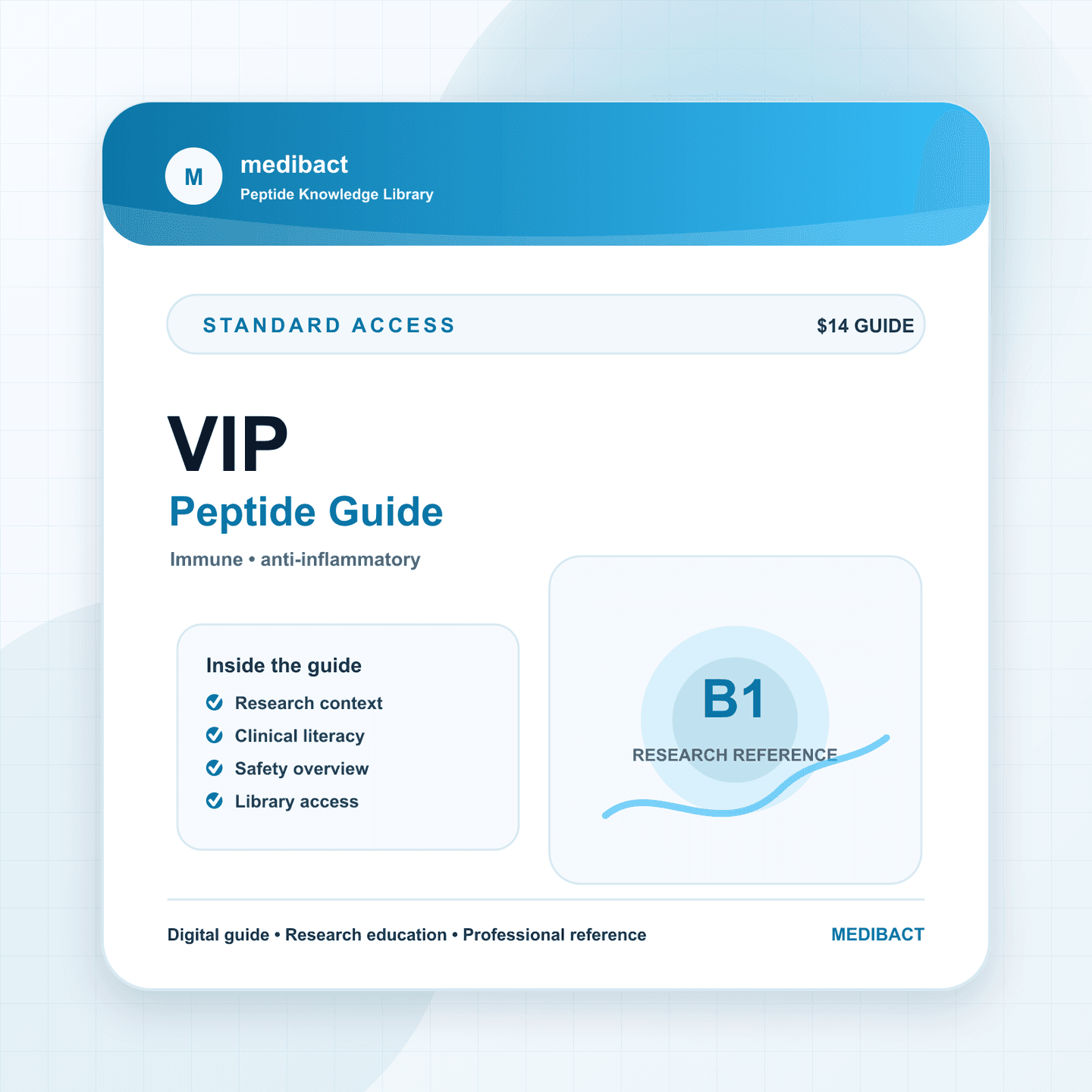 VIP Peptide Guide